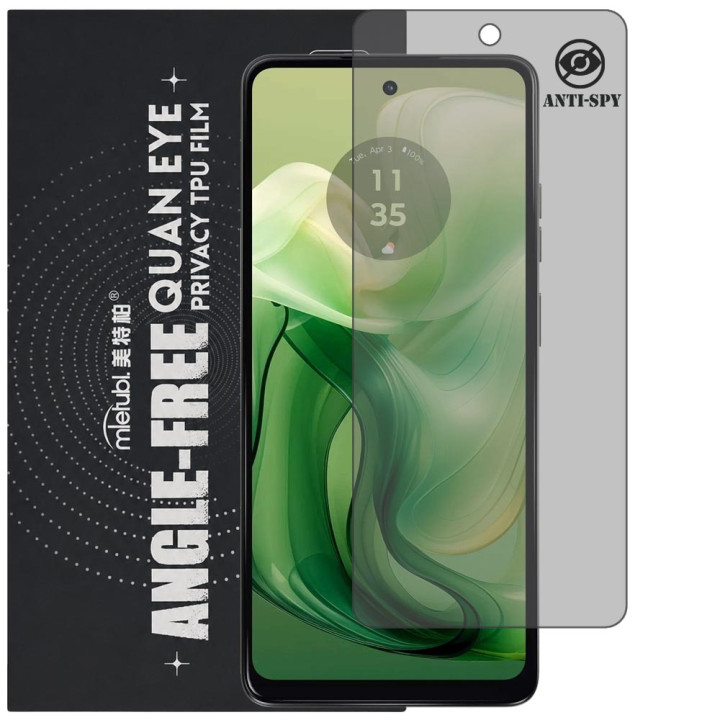 Гідрогелева плівка антишпигун Mietubl Quantum Eye Privacy TPU Film для Motorola Moto G24