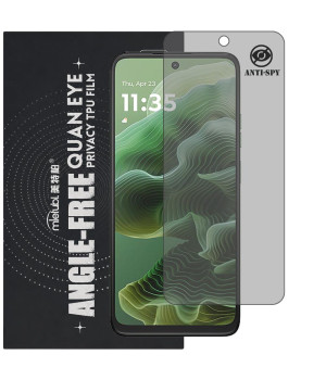 Гидрогелевая пленка антишпион Mietubl Quantum Eye Privacy TPU Film для Motorola Moto G35