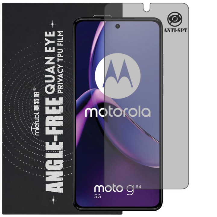 Гідрогелева плівка антишпигун Mietubl Quantum Eye Privacy TPU Film для Motorola Moto G84