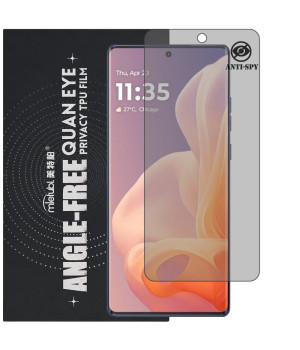 Гідрогелева плівка антишпигун Mietubl Quantum Eye Privacy TPU Film для Motorola Moto G85