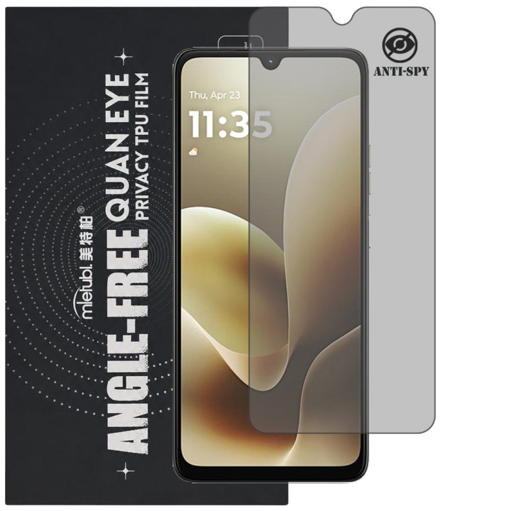 Гідрогелева плівка антишпигун Mietubl Quantum Eye Privacy TPU Film для Motorola Moto G06 Power