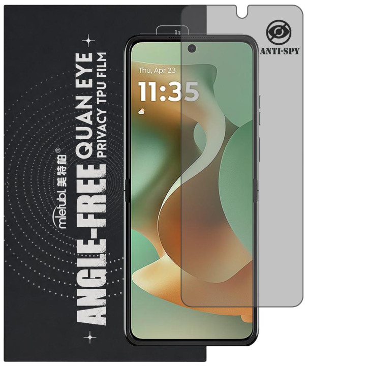 Гідрогелева плівка антишпигун Mietubl Quantum Eye Privacy TPU Film для Motorola Razr 60
