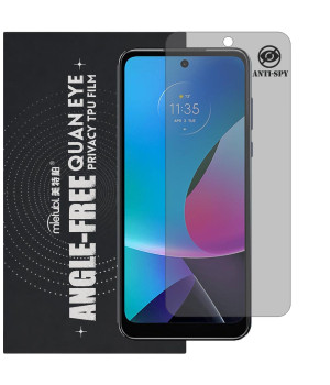 Гидрогелевая пленка антишпион Mietubl Quantum Eye Privacy TPU Film для Motorola Moto G Play 2023