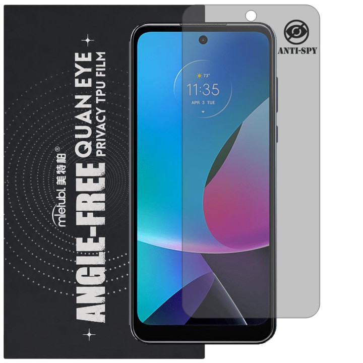 Гідрогелева плівка антишпигун Mietubl Quantum Eye Privacy TPU Film для Motorola Moto G Play 2023