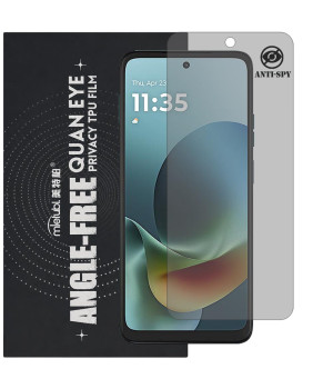 Гидрогелевая пленка антишпион Mietubl Quantum Eye Privacy TPU Film для Motorola Moto G Play 2026