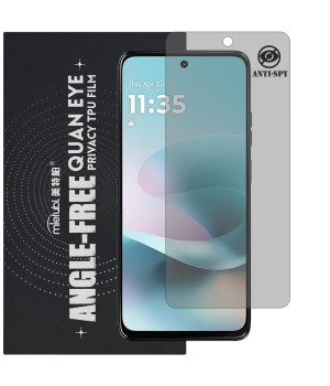 Гидрогелевая пленка антишпион Mietubl Quantum Eye Privacy TPU Film для Motorola Moto G100 Pro