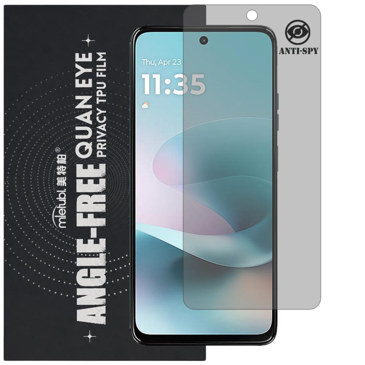Гідрогелева плівка антишпигун Mietubl Quantum Eye Privacy TPU Film для Motorola Moto G100 Pro