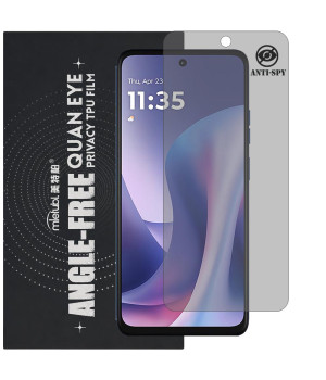 Гідрогелева плівка антишпигун Mietubl Quantum Eye Privacy TPU Film для Motorola Moto G57