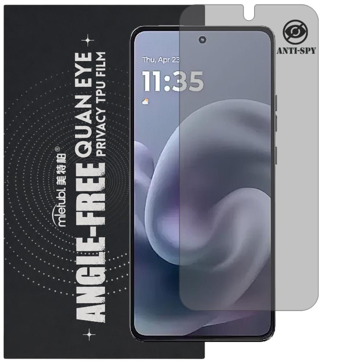 Гідрогелева плівка антишпигун Mietubl Quantum Eye Privacy TPU Film для Motorola Moto G67