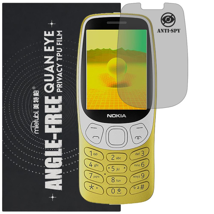 Гідрогелева плівка антишпигун Mietubl Quantum Eye Privacy TPU Film для Nokia 3210