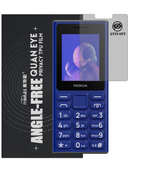 Гидрогелевая пленка антишпион Mietubl Quantum Eye Privacy TPU Film для Nokia 105 (2024)