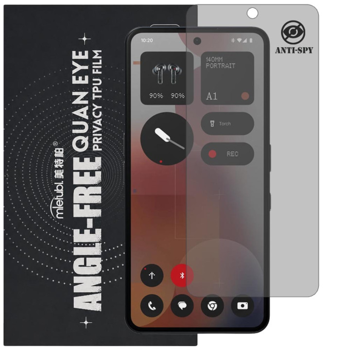 Гідрогелева плівка антишпигун Mietubl Quantum Eye Privacy TPU Film для Nothing Phone (3a) Pro