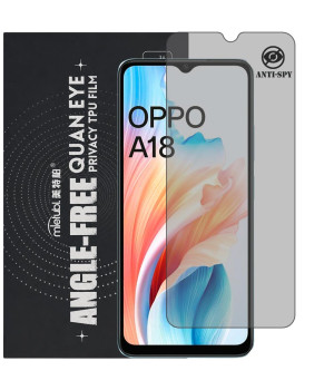 Гидрогелевая пленка антишпион Mietubl Quantum Eye Privacy TPU Film для OPPO A18
