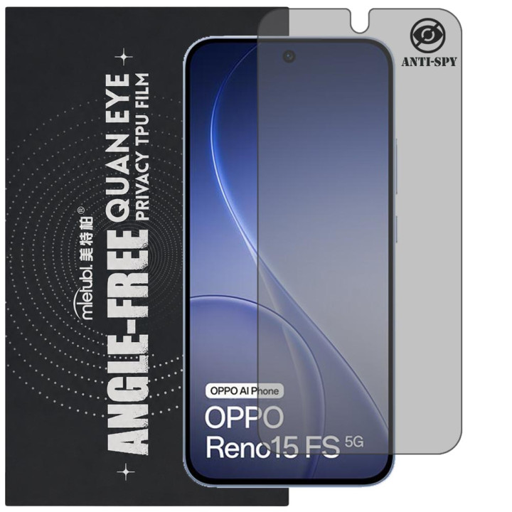 Гідрогелева плівка антишпигун Mietubl Quantum Eye Privacy TPU Film для OPPO Reno15 FS 5G