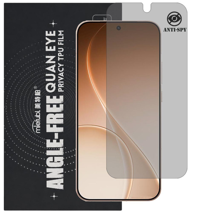 Гідрогелева плівка антишпигун Mietubl Quantum Eye Privacy TPU Film для OPPO Reno15 Pro Max