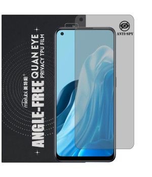 Гидрогелевая пленка антишпион Mietubl Quantum Eye Privacy TPU Film для OPPO Reno7 5G