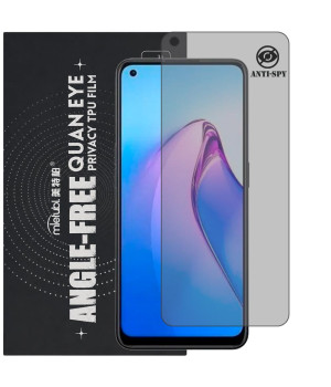 Гидрогелевая пленка антишпион Mietubl Quantum Eye Privacy TPU Film для OPPO Reno8 5G