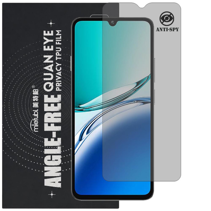 Гидрогелевая пленка антишпион Mietubl Quantum Eye Privacy TPU Film для Oukitel C59 Pro