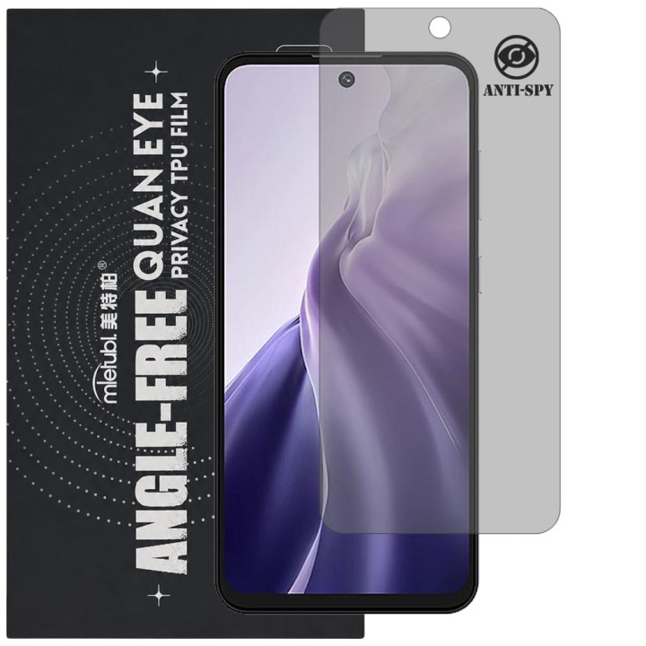 Гидрогелевая пленка антишпион Mietubl Quantum Eye Privacy TPU Film для Oukitel C65 Pro