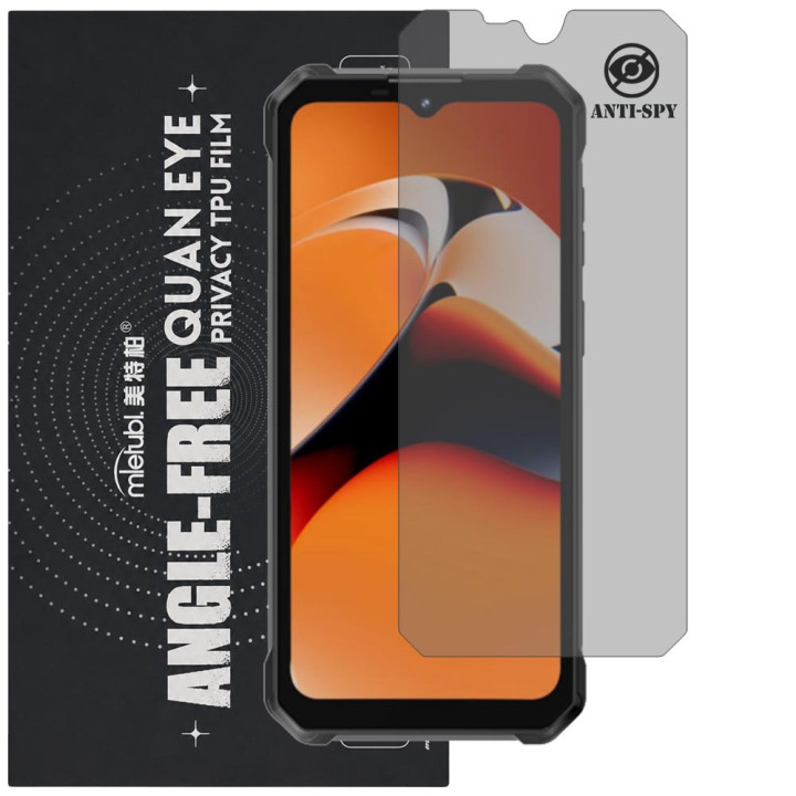 Гидрогелевая пленка антишпион Mietubl Quantum Eye Privacy TPU Film для Oukitel WP53 S
