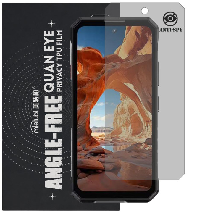 Гидрогелевая пленка антишпион Mietubl Quantum Eye Privacy TPU Film для Oukitel WP58 Pro