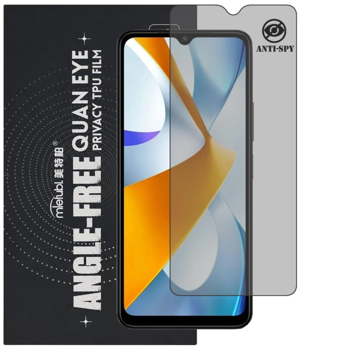 Гідрогелева плівка антишпигун Mietubl Quantum Eye Privacy TPU Film для POCO C61