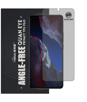 Гидрогелевая пленка антишпион Mietubl Quantum Eye Privacy TPU Film для POCO F5 Pro