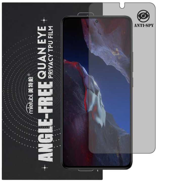 Гідрогелева плівка антишпигун Mietubl Quantum Eye Privacy TPU Film для POCO F5 Pro