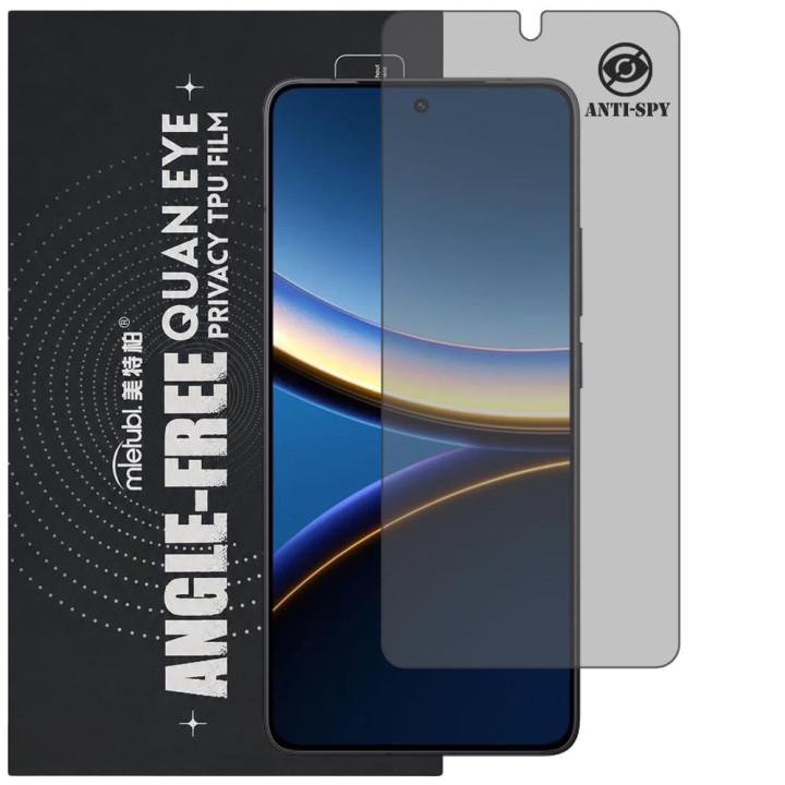 Гідрогелева плівка антишпигун Mietubl Quantum Eye Privacy TPU Film для POCO F7
