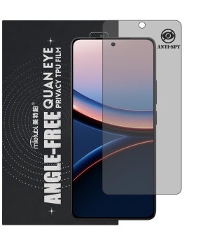 Гидрогелевая пленка антишпион Mietubl Quantum Eye Privacy TPU Film для POCO F7 Ultra