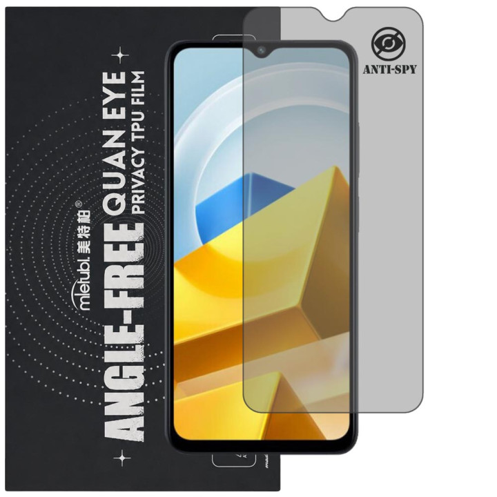Гідрогелева плівка антишпигун Mietubl Quantum Eye Privacy TPU Film для POCO M5