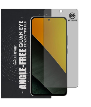 Гидрогелевая пленка антишпион Mietubl Quantum Eye Privacy TPU Film для POCO M7 Pro