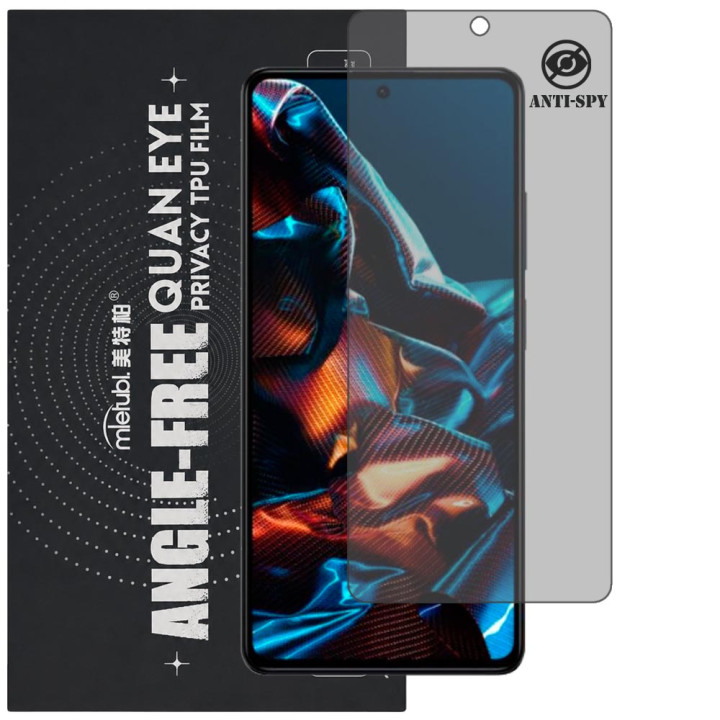 Гідрогелева плівка антишпигун Mietubl Quantum Eye Privacy TPU Film для POCO X5 Pro