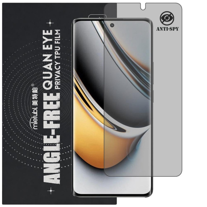 Гідрогелева плівка антишпигун Mietubl Quantum Eye Privacy TPU Film для realme 11 Pro