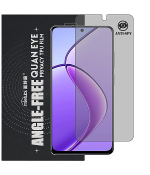 Гидрогелевая пленка антишпион Mietubl Quantum Eye Privacy TPU Film для realme 12 4G