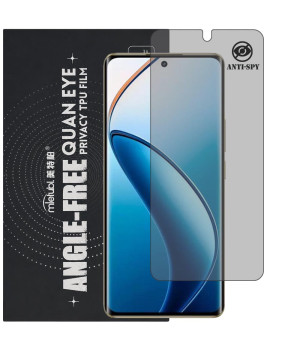 Гідрогелева плівка антишпигун Mietubl Quantum Eye Privacy TPU Film для realme 12 Pro