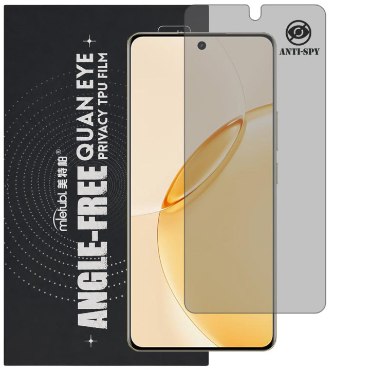 Гидрогелевая пленка антишпион Mietubl Quantum Eye Privacy TPU Film для realme 16 Pro+ 5G