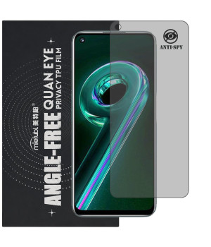Гидрогелевая пленка антишпион Mietubl Quantum Eye Privacy TPU Film для realme 9 Pro