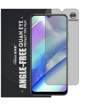 Гидрогелевая пленка антишпион Mietubl Quantum Eye Privacy TPU Film для realme C33