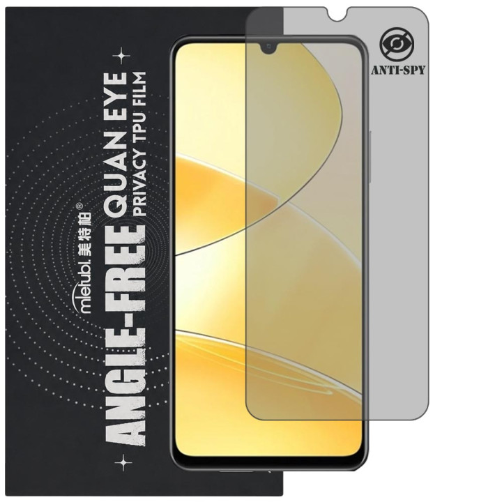 Гідрогелева плівка антишпигун Mietubl Quantum Eye Privacy TPU Film для realme C51