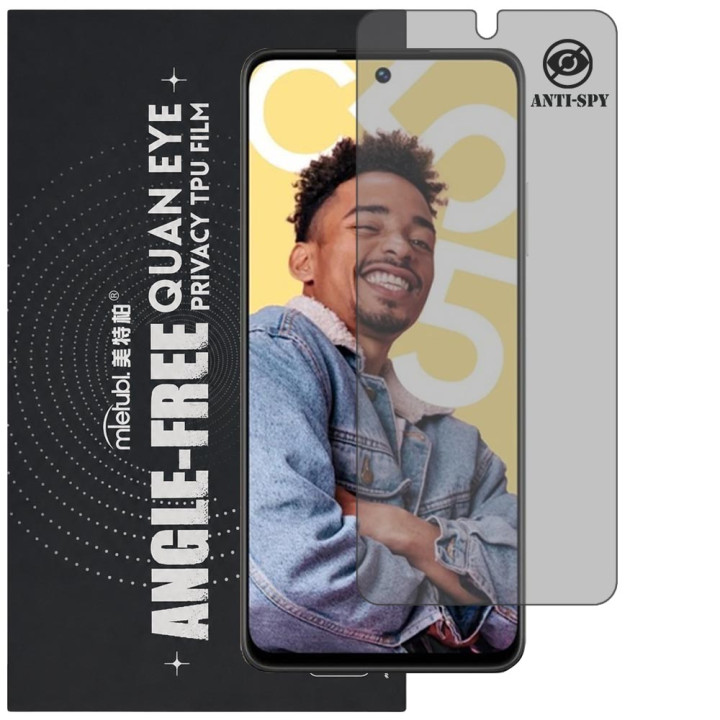 Гідрогелева плівка антишпигун Mietubl Quantum Eye Privacy TPU Film для realme C55