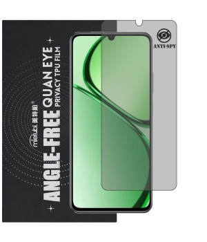 Гидрогелевая пленка антишпион Mietubl Quantum Eye Privacy TPU Film для realme C63