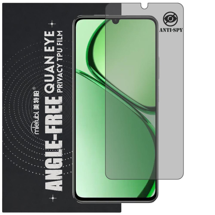 Гідрогелева плівка антишпигун Mietubl Quantum Eye Privacy TPU Film для realme C63