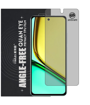 Гидрогелевая пленка антишпион Mietubl Quantum Eye Privacy TPU Film для realme C67