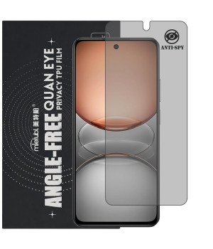 Гидрогелевая пленка антишпион Mietubl Quantum Eye Privacy TPU Film для realme C75