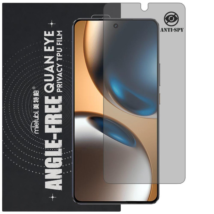 Гідрогелева плівка антишпигун Mietubl Quantum Eye Privacy TPU Film для realme GT 7T