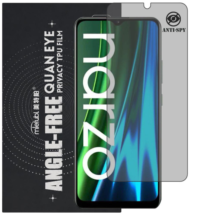 Гідрогелева плівка антишпигун Mietubl Quantum Eye Privacy TPU Film для realme Narzo 50i