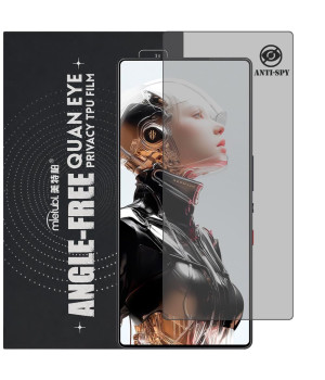 Гидрогелевая пленка антишпион Mietubl Quantum Eye Privacy TPU Film для ZTE REDMAGIC 10S Pro