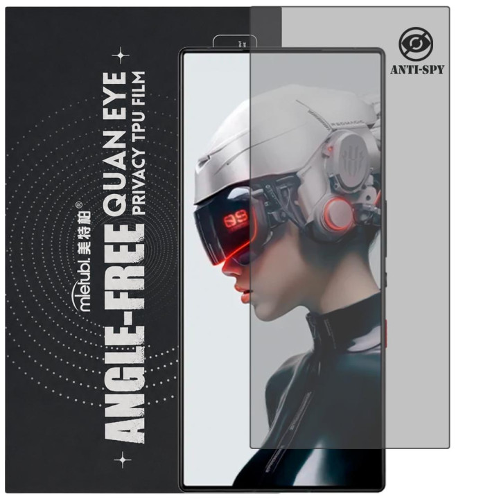 Гидрогелевая пленка антишпион Mietubl Quantum Eye Privacy TPU Film для ZTE REDMAGIC 9 Pro