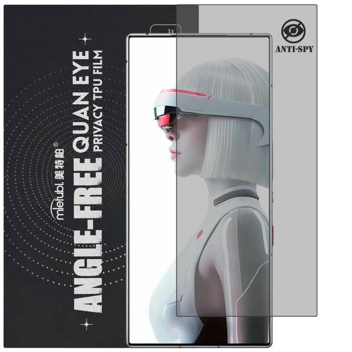 Гидрогелевая пленка антишпион Mietubl Quantum Eye Privacy TPU Film для ZTE REDMAGIC 9S Pro